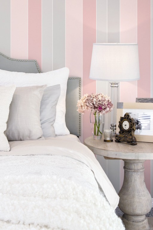 Обои Aura Smart Stripes II G67597 фото в интерьере